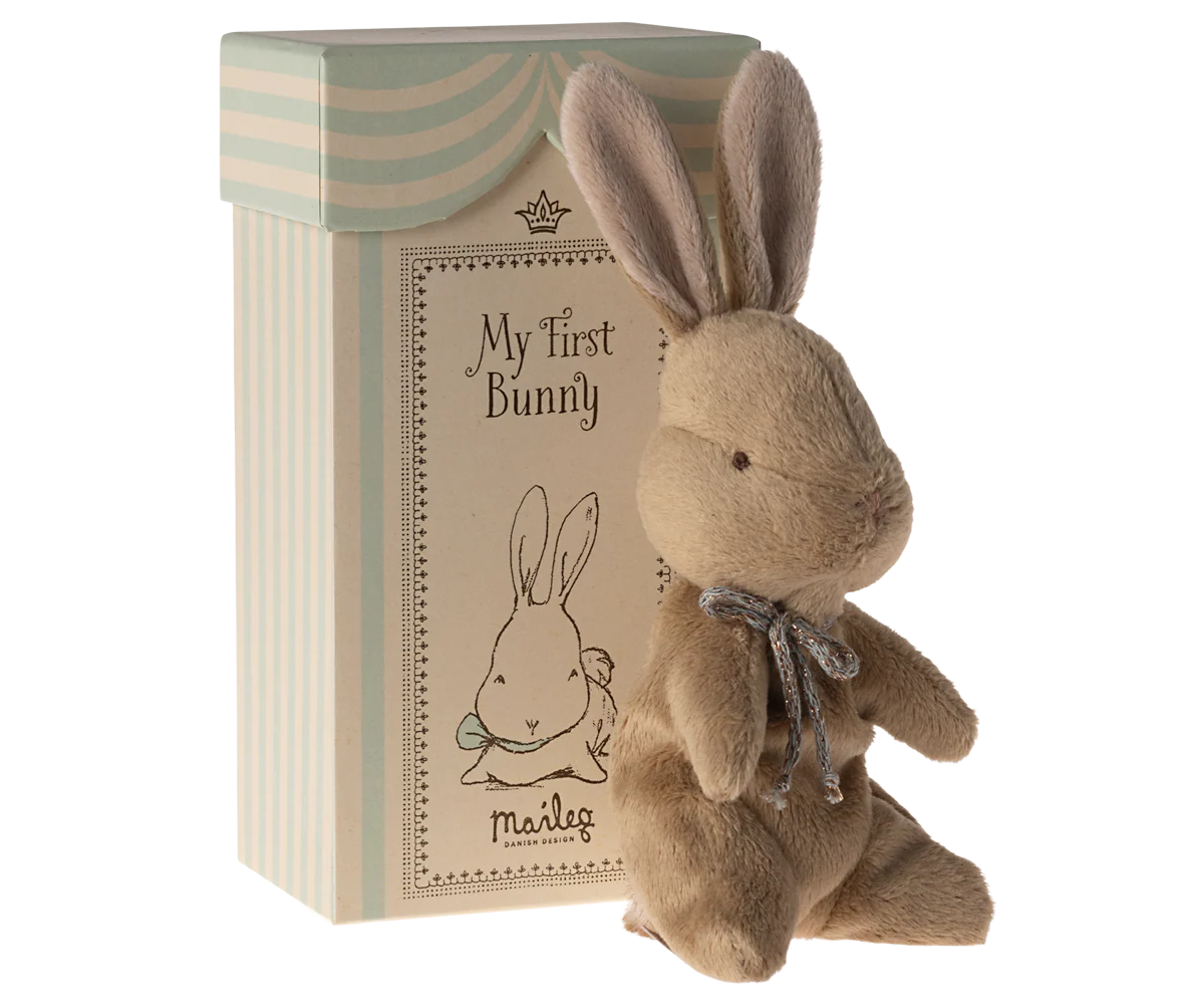 My first Bunny, brun/blå