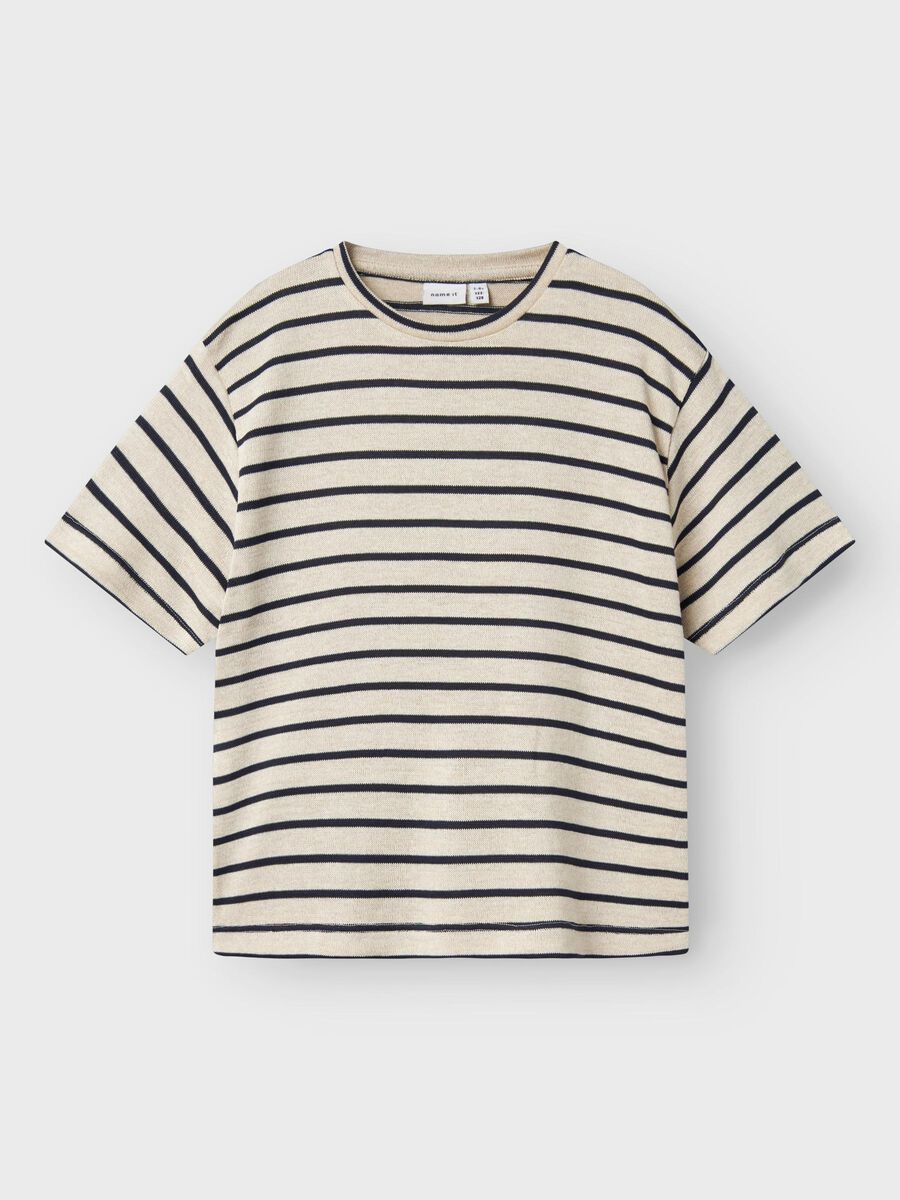 Randig T-shirt