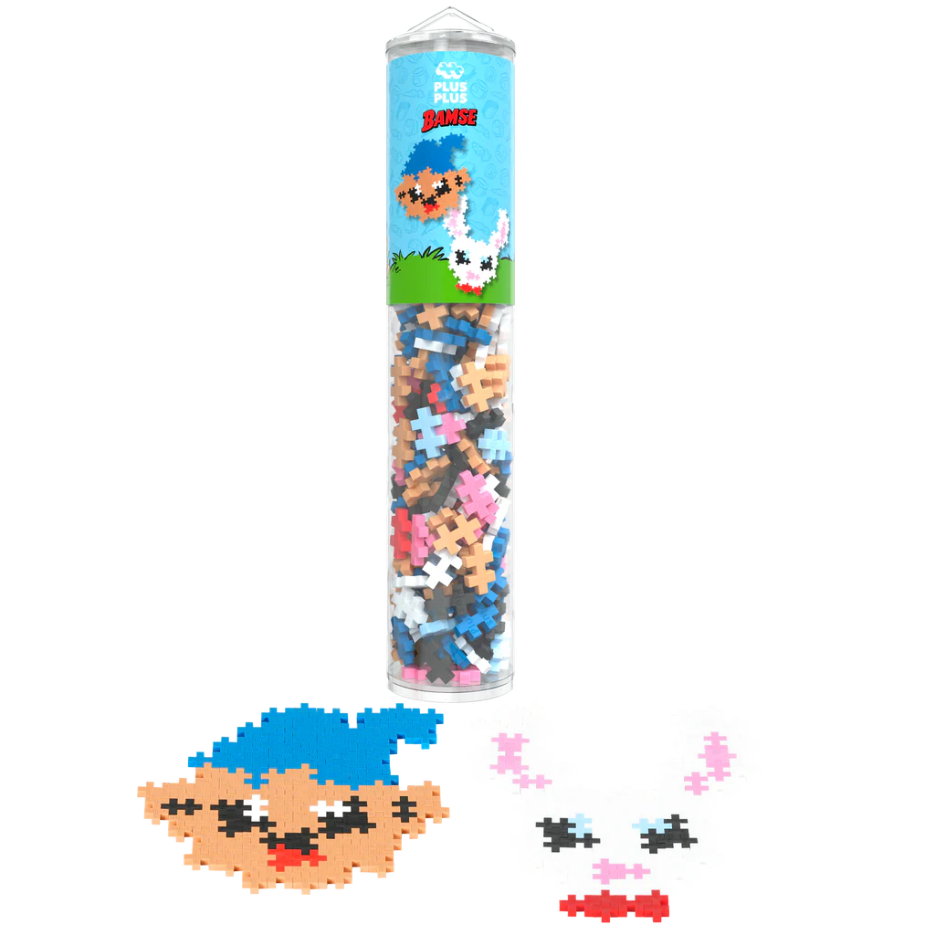 Plus Plus set Bamse och lille skutt