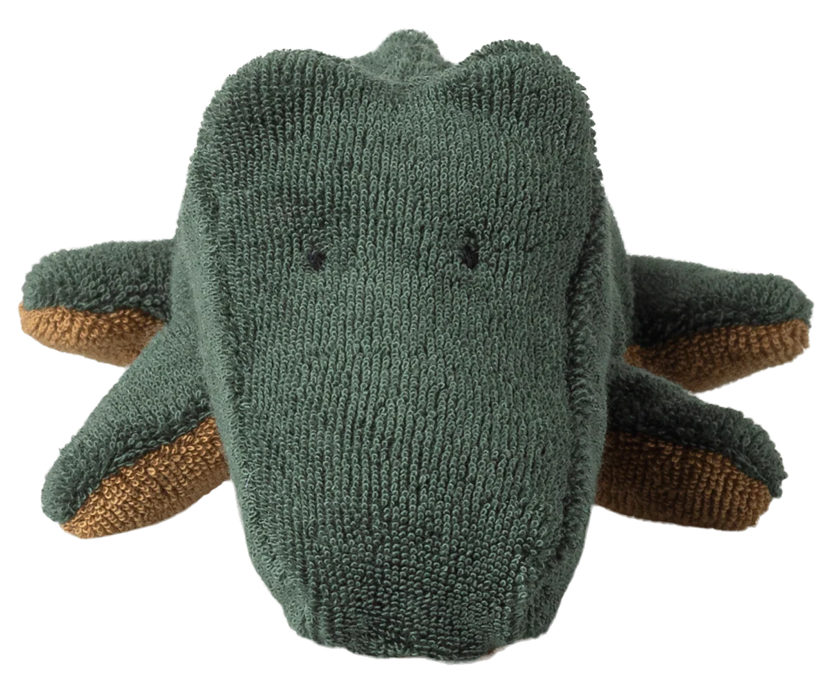 Krokodil mini, skogsgrön