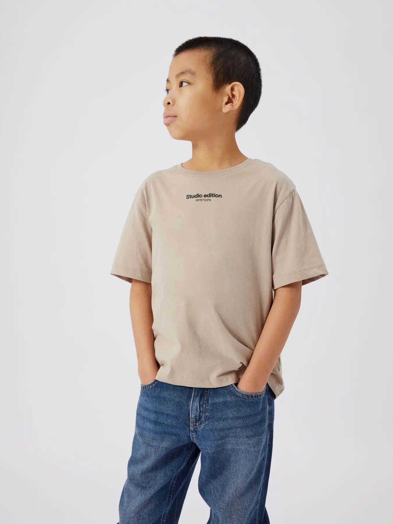 T-shirt studio edition, beige