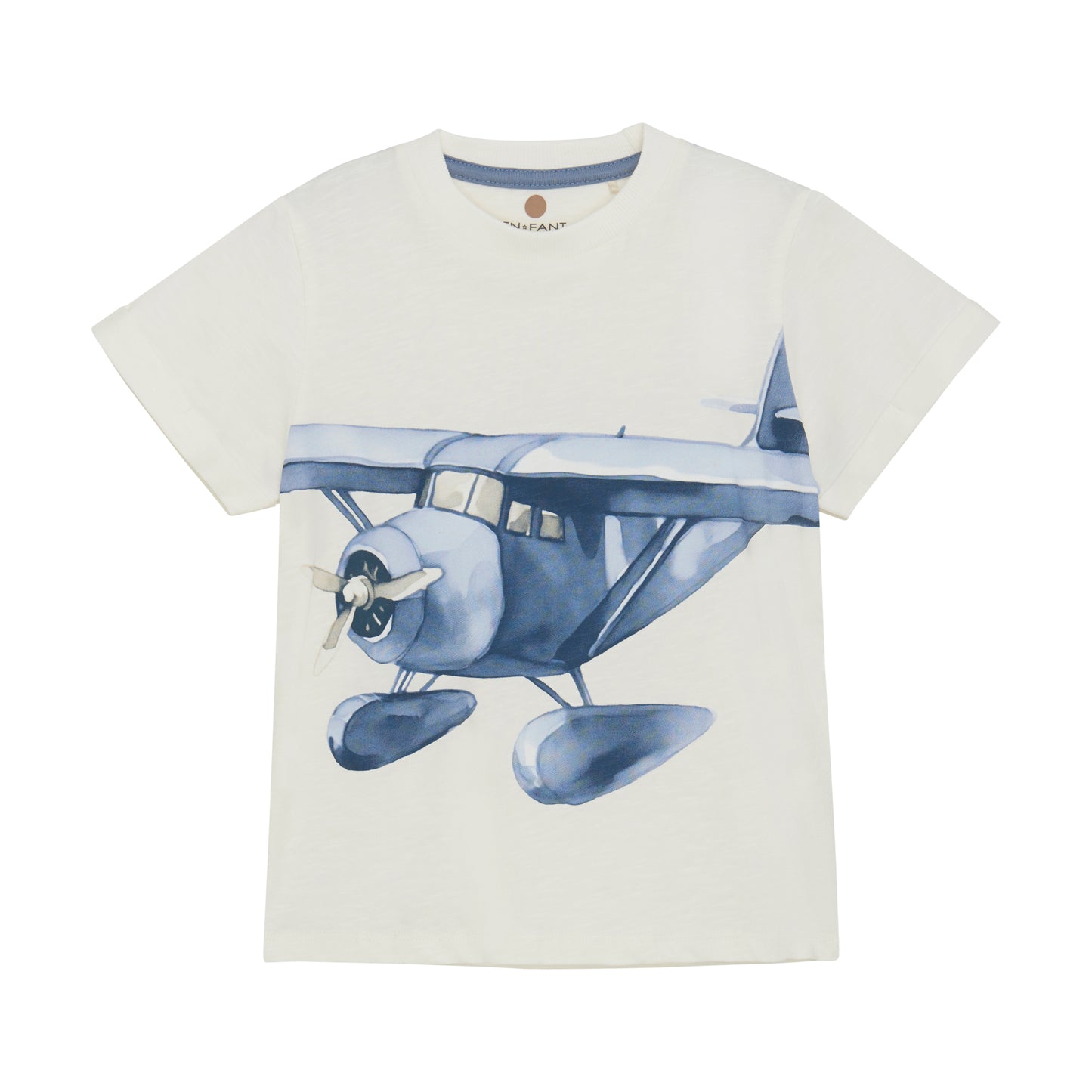 T-shirt med flygplan