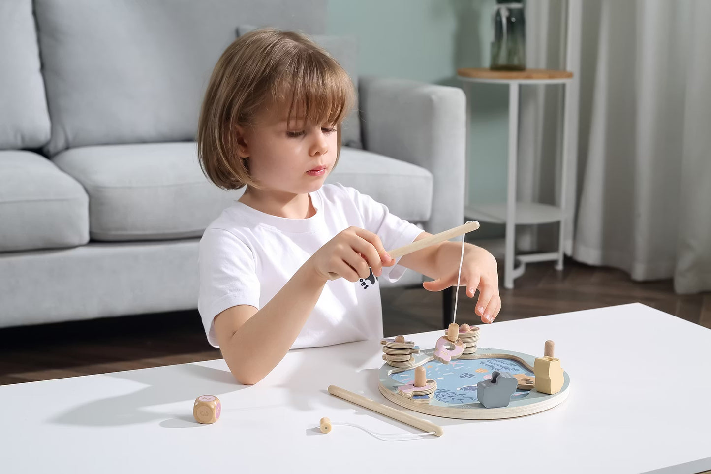 Magnetiskt fiskespel