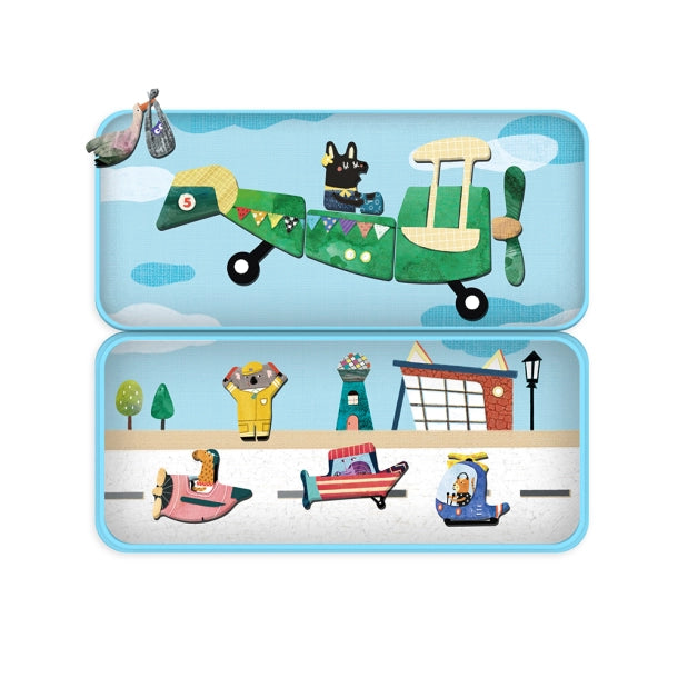 Magnetlåda flygplan