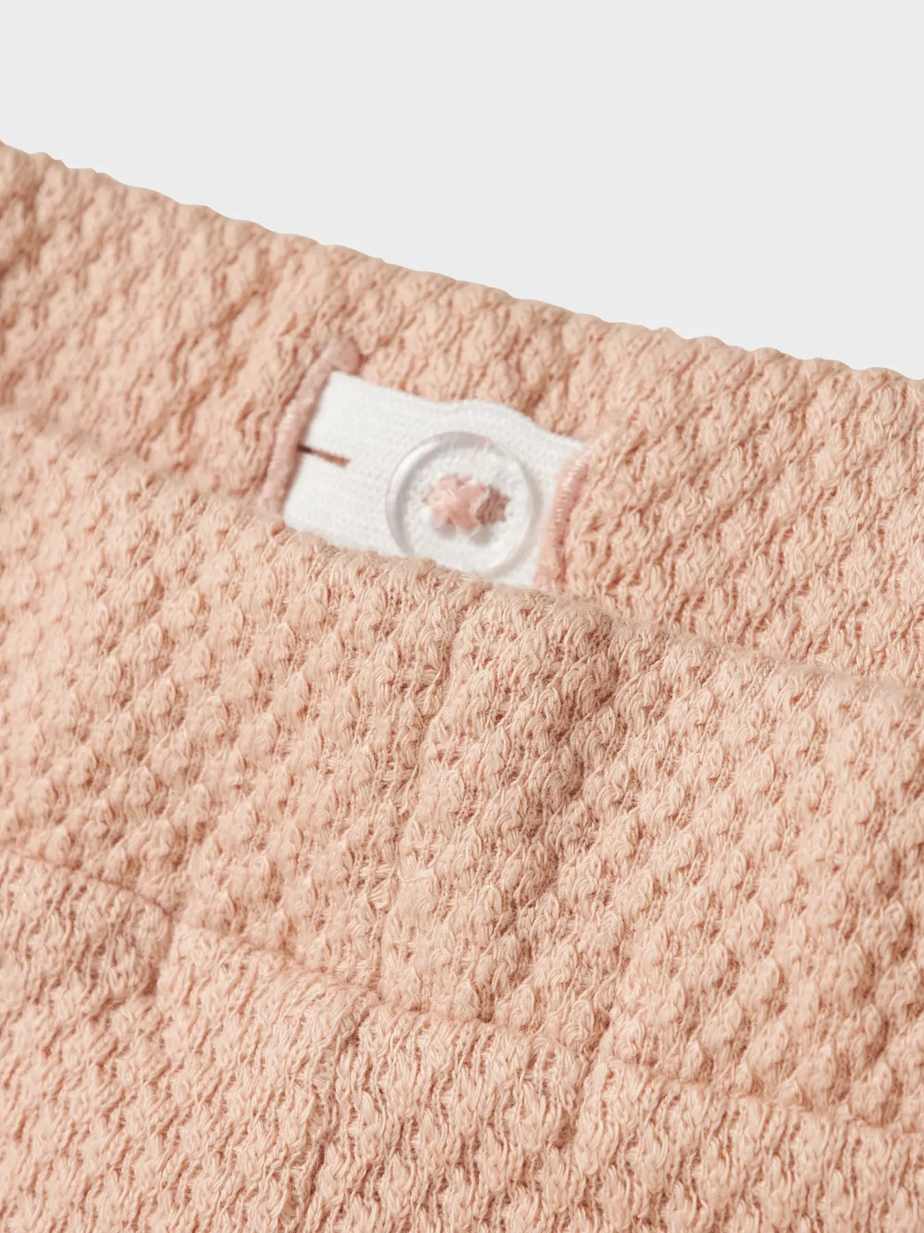 Våfflade Sweatpants, ljusrosa