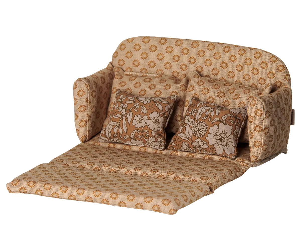 Bäddsoffa, stor - möss