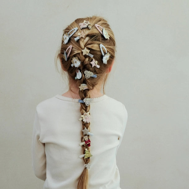 Hårklämmor änglar