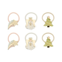 Hårsnoddar 6-pack änglar