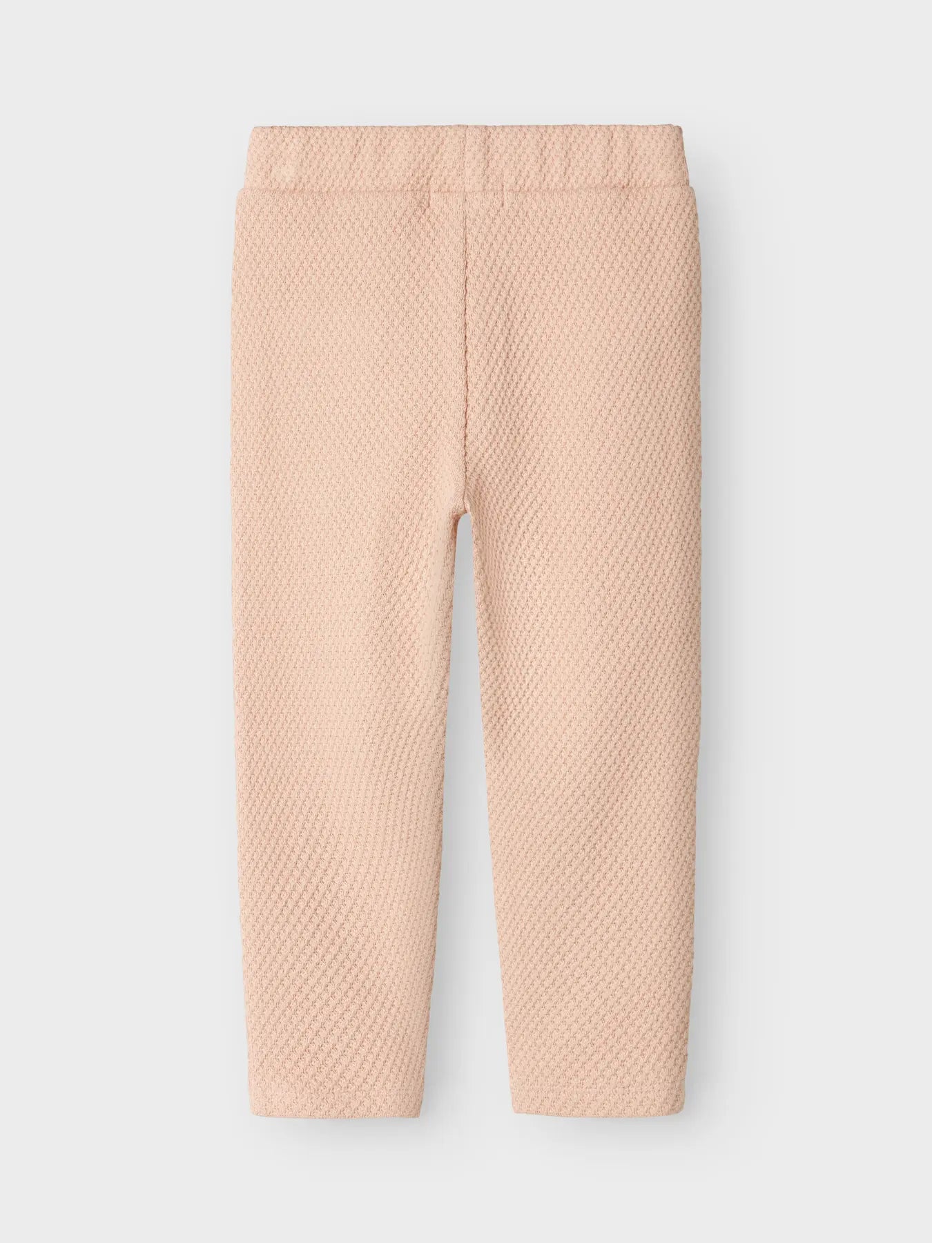 Våfflade Sweatpants, ljusrosa
