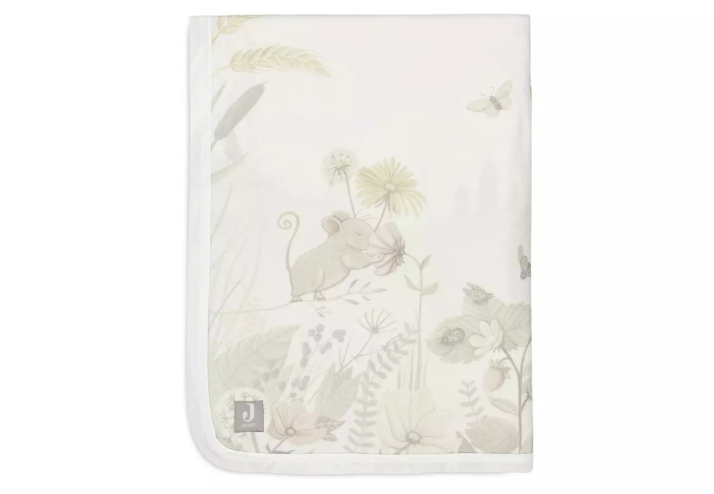 Teddyfodrad filt, dreamy mouse