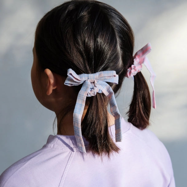 Scrunchies summer stripe bow