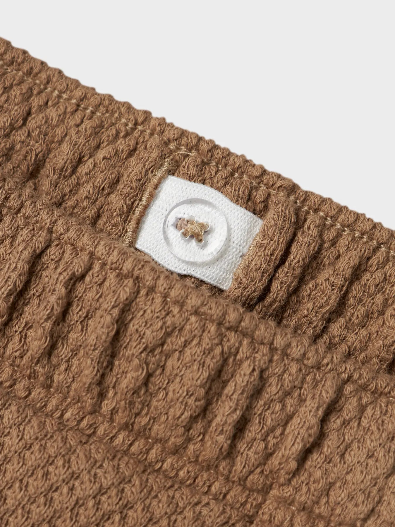 Våfflade Sweatpants, bruna