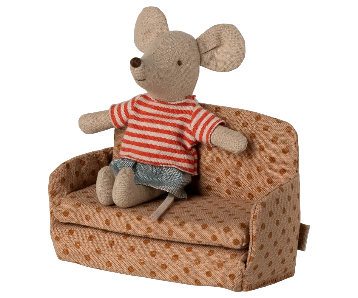 Bäddsoffa, prickig