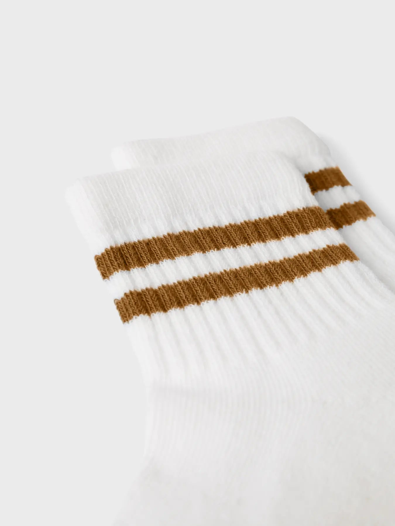 Tennissocka vit/ljusbrun