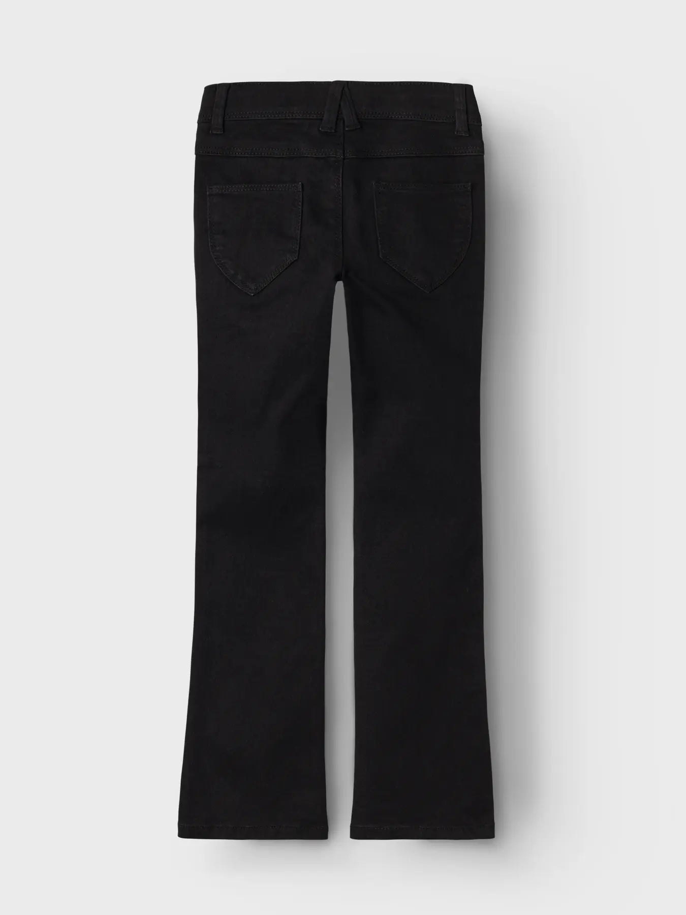 Polly skinny bootcut svart