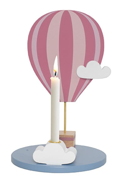 Ljusstake, Rosa luftballong