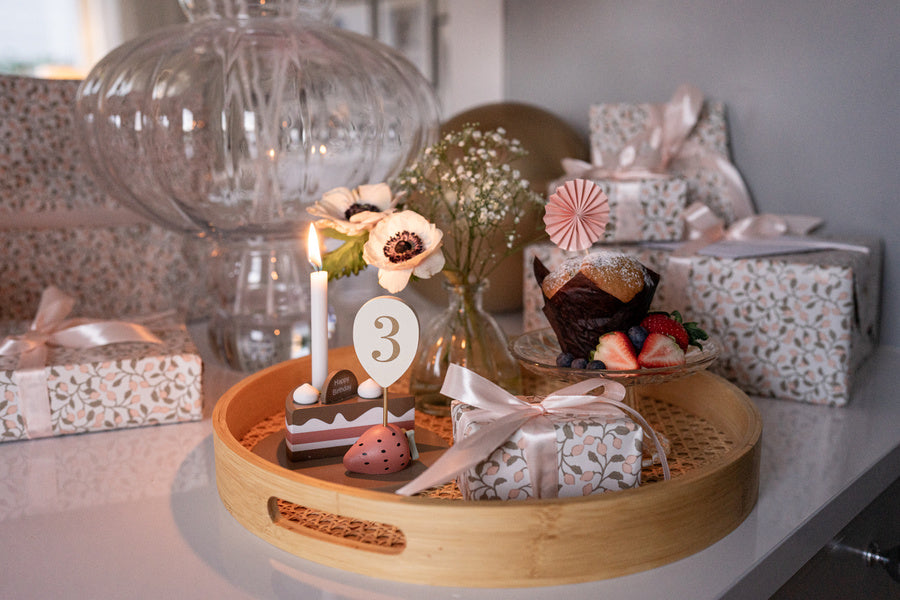 Ljusstake, Chokladtårta