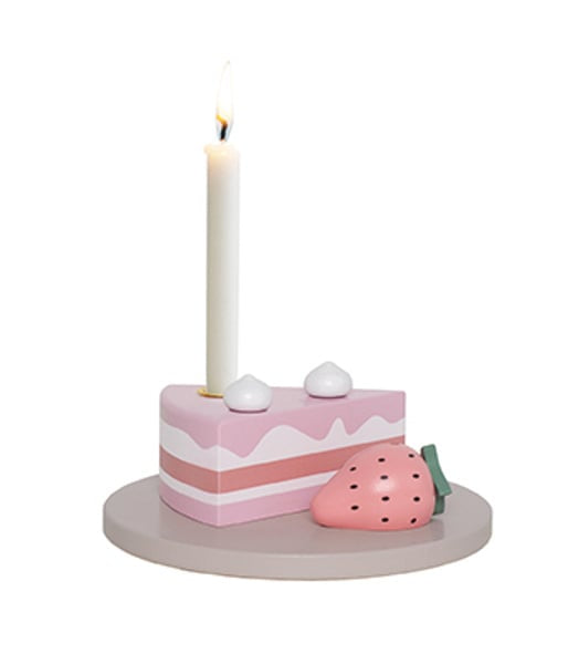 Ljusstake, Jordgubbstårta