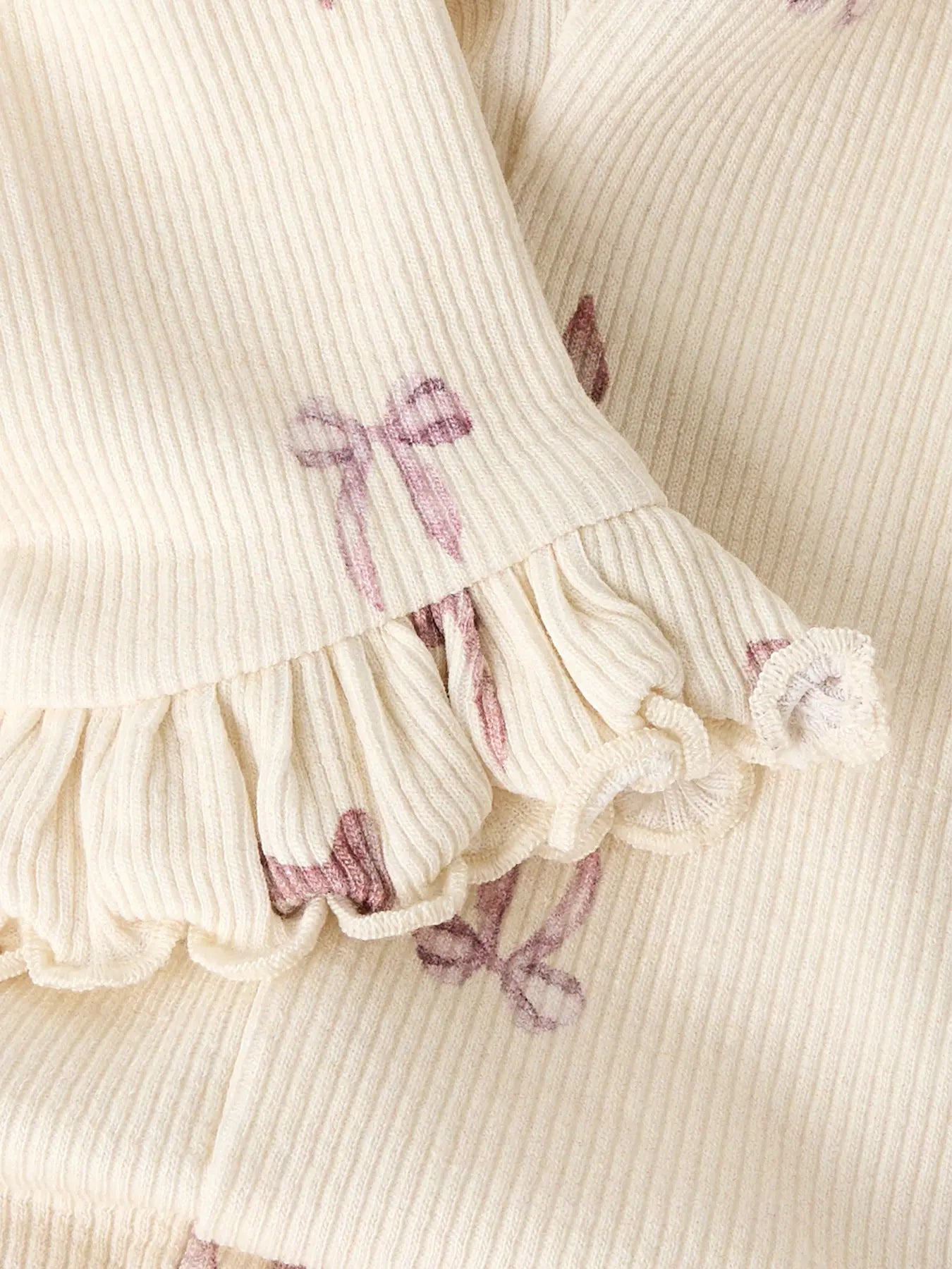 Leggings med rosetter