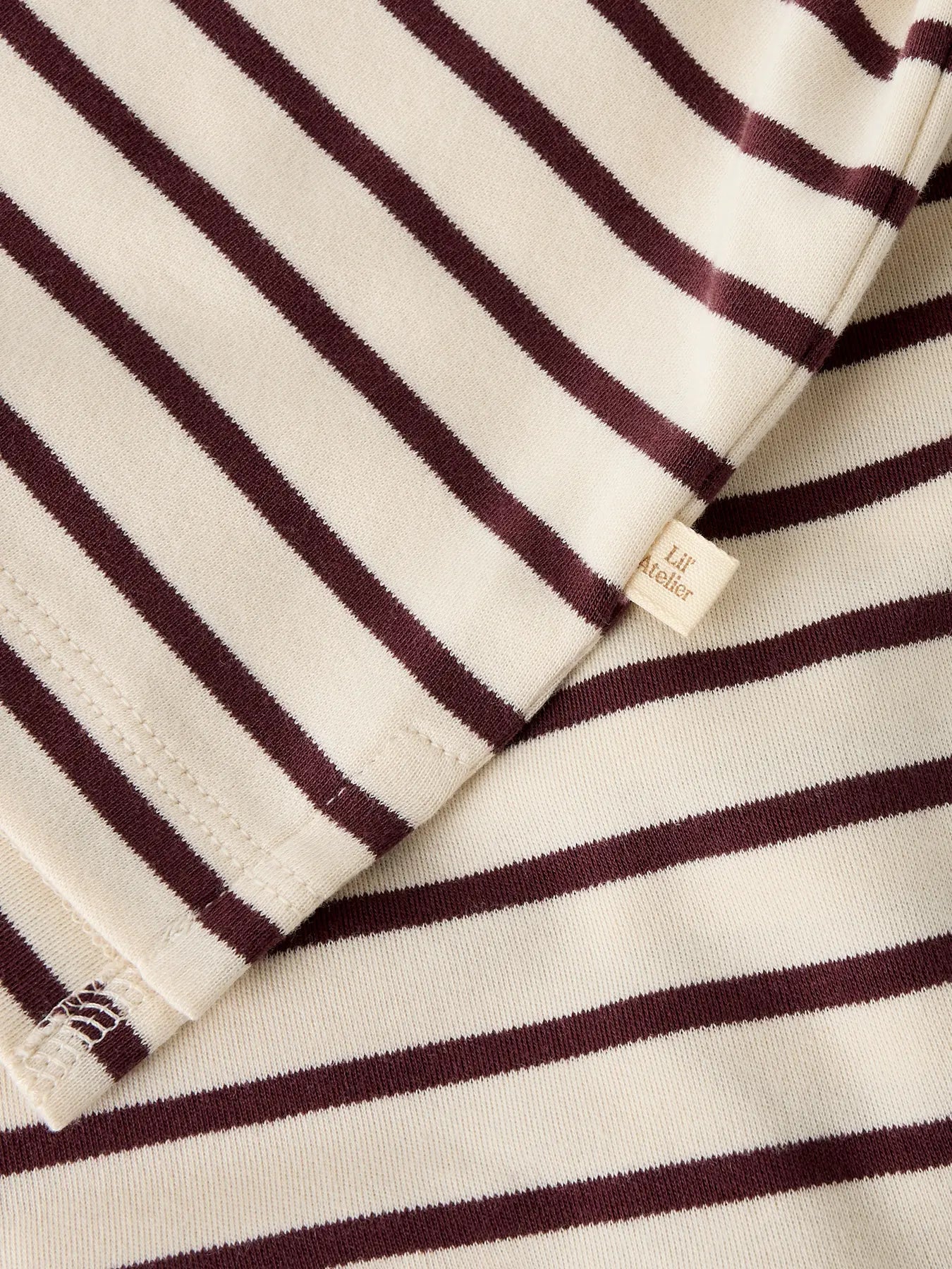 Långärmad randig tröja