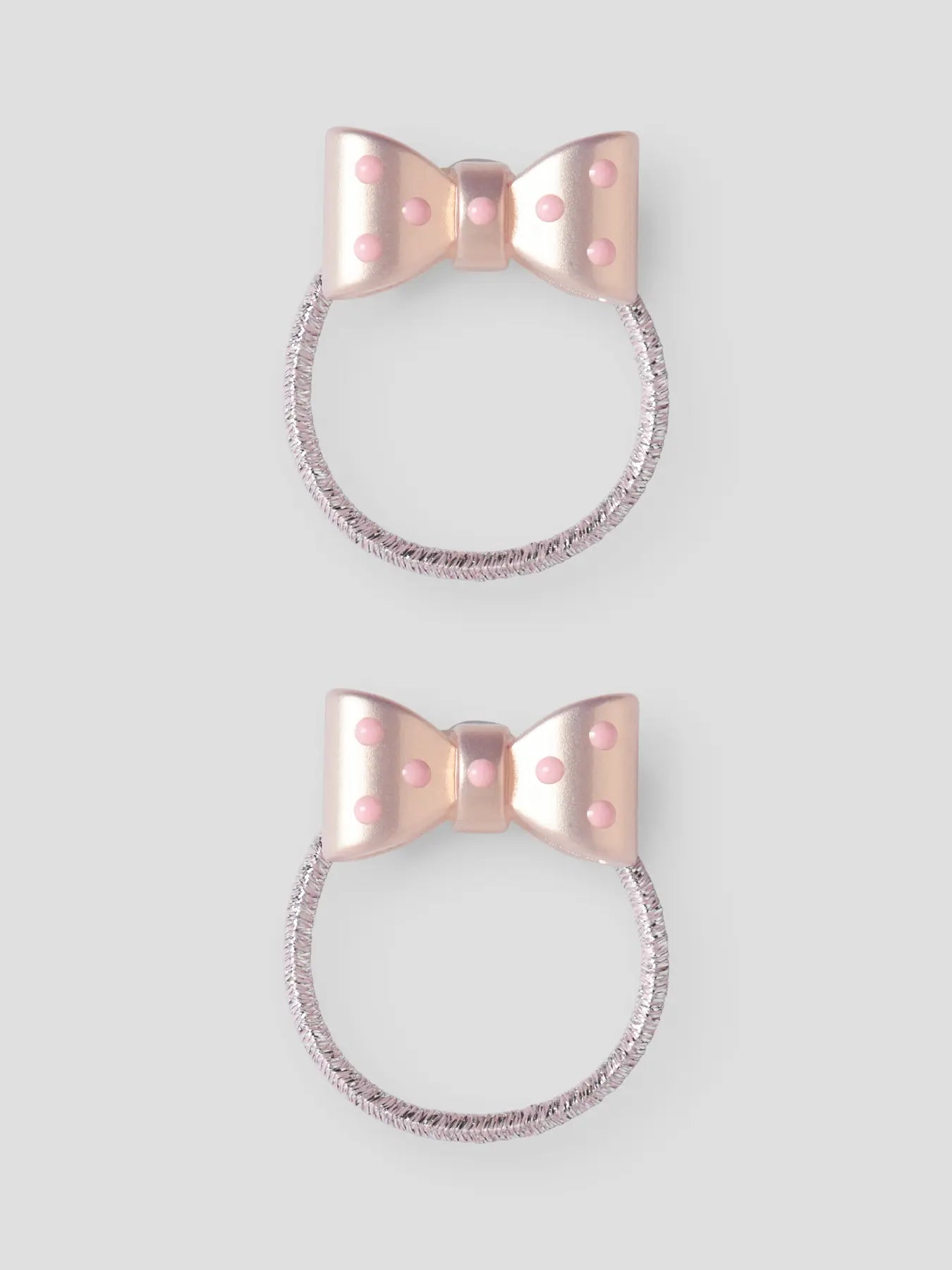 2-pack hårsnoddar, rosetter