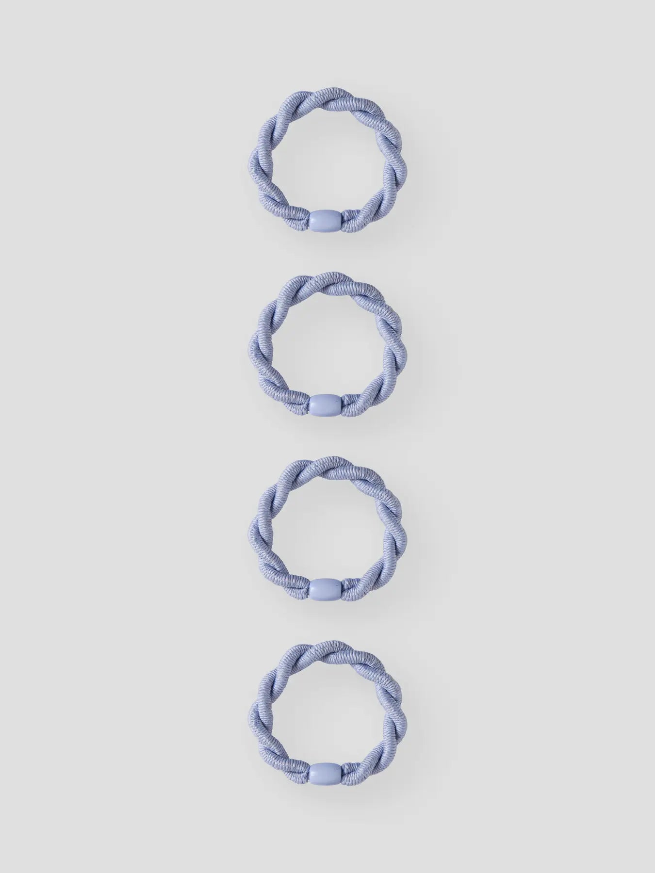 4-pack hårsnoddar, lila