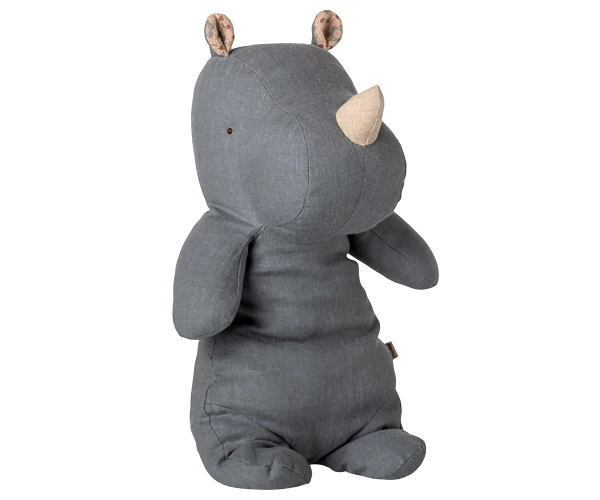 Noshörning, medium, Dusty blue