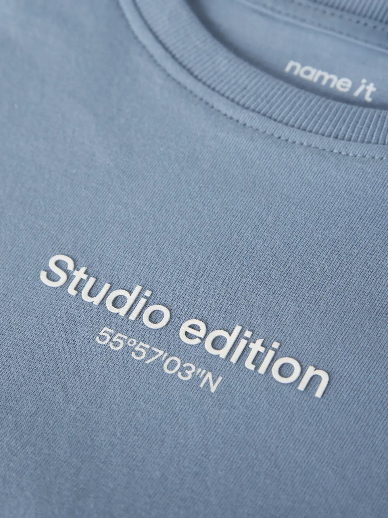 T-shirt Brody, gråblå