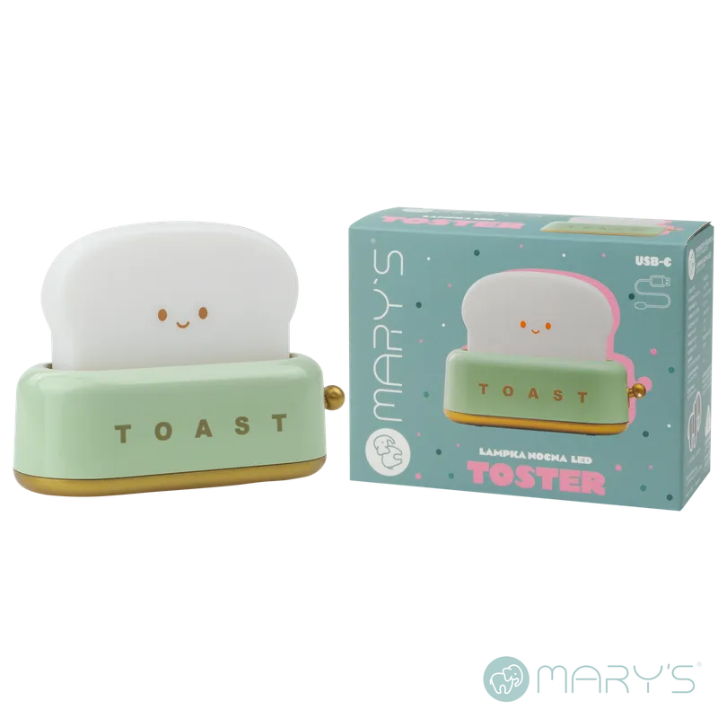 Toasterlampa, grön