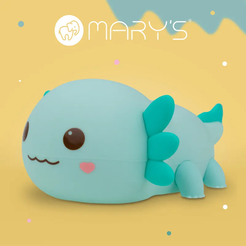 Ledlampa Axolotl blå