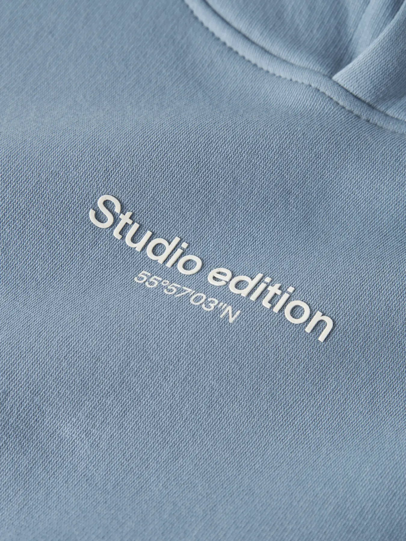 Hoodie Brody, gråblå