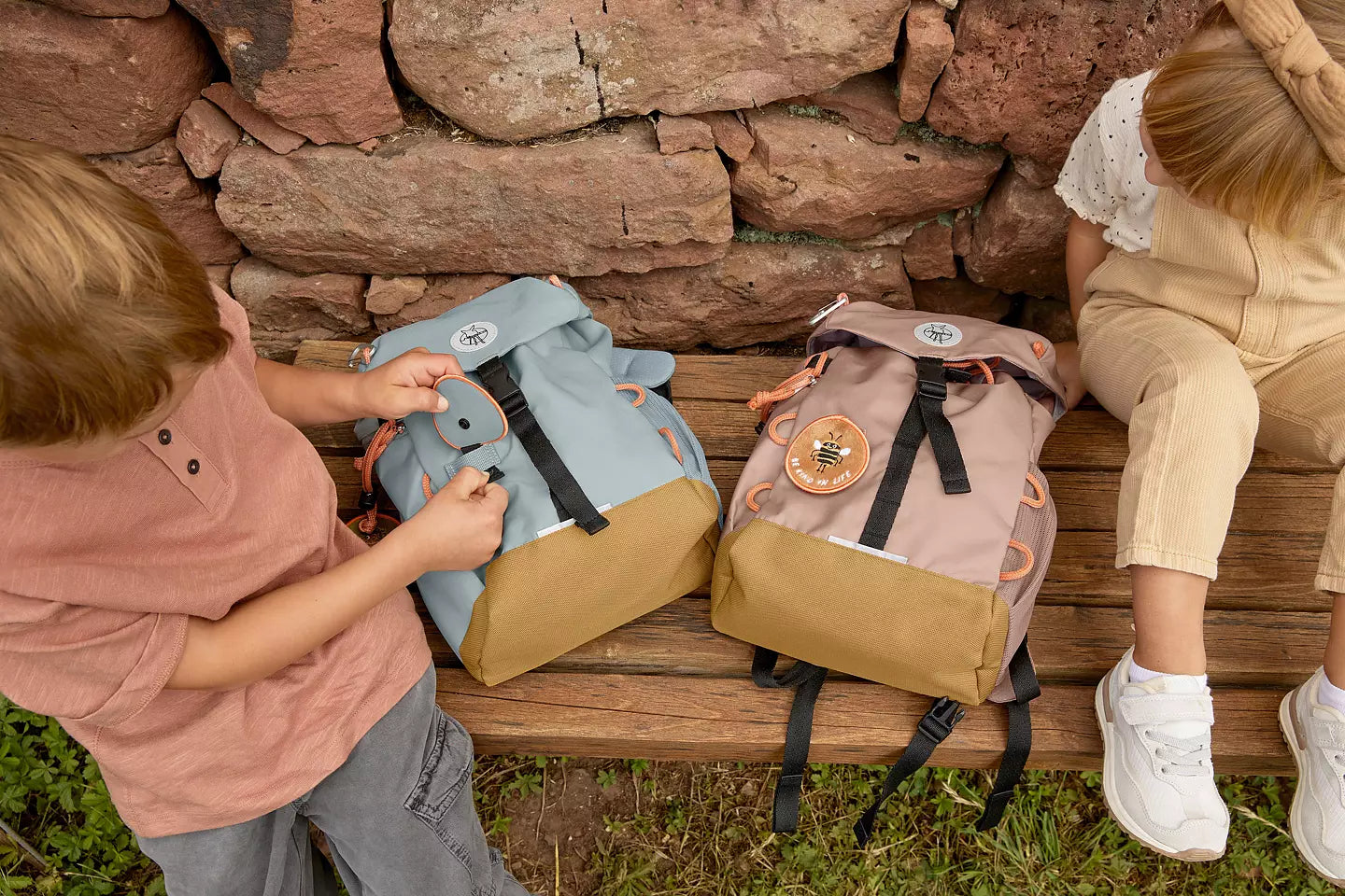 Ryggsäck mini Outdoor Nature light blue