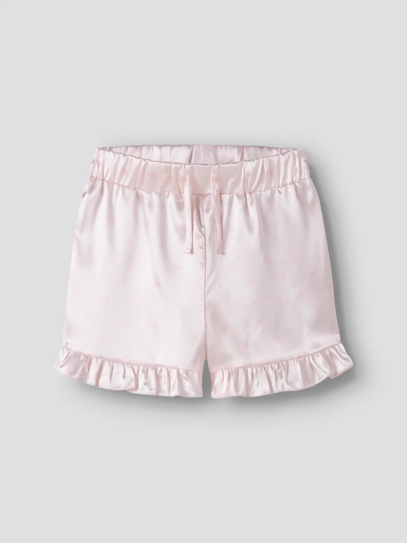 Satinpyjamas hjärtan