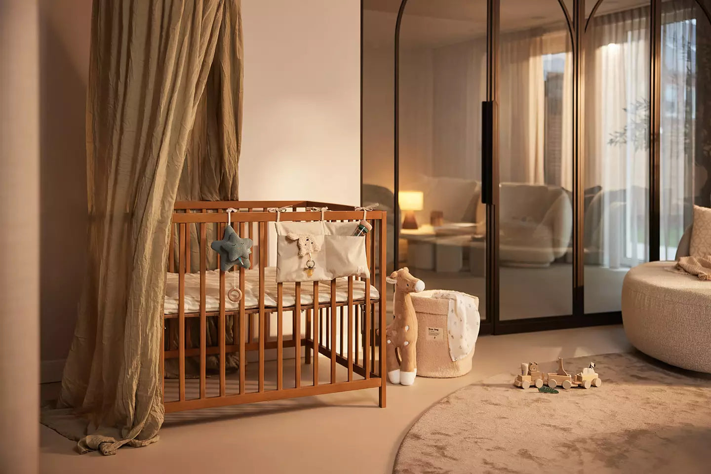 Speldosa Star Sea green