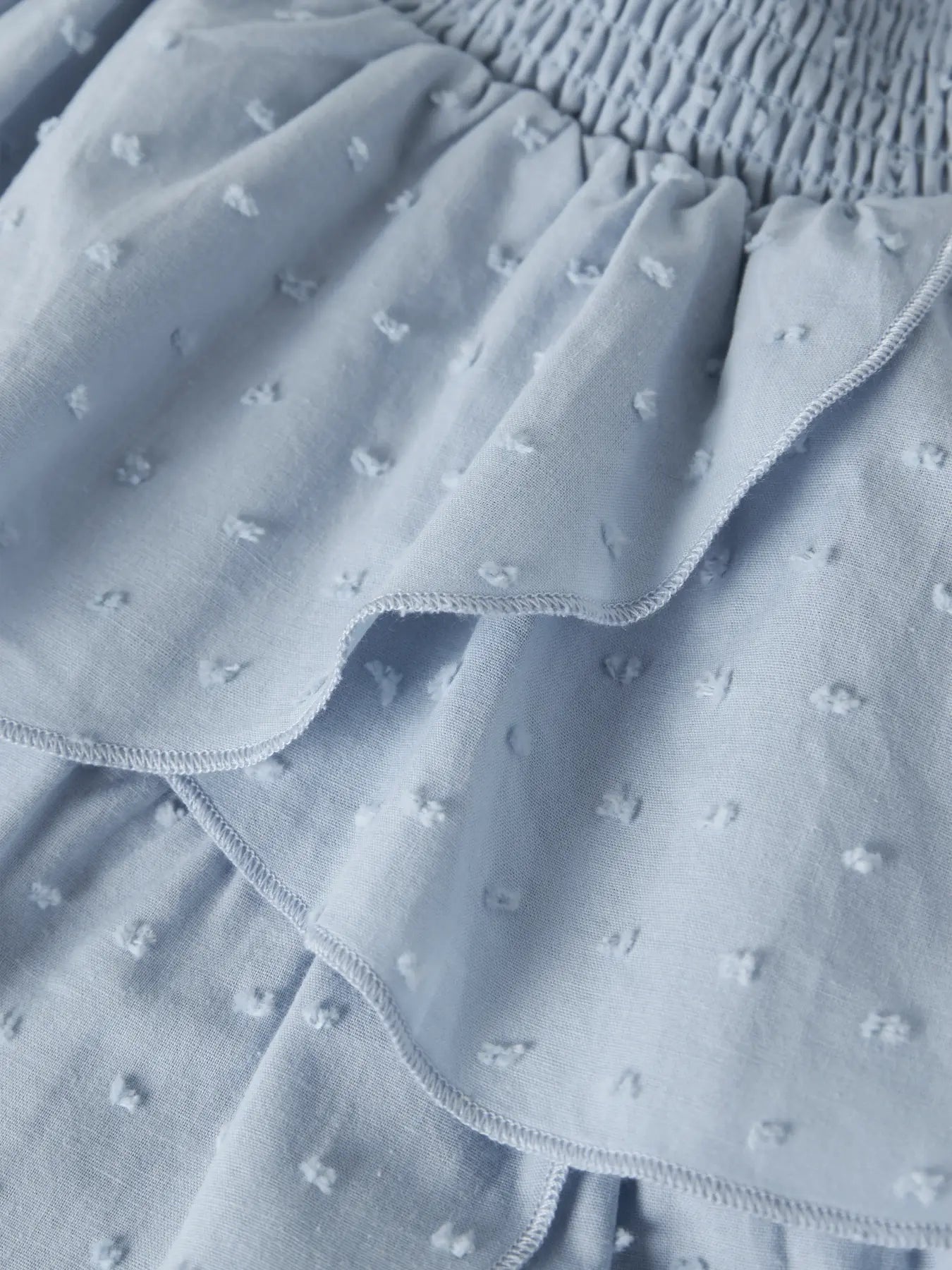 Kort kjol Bibby, ljusblå