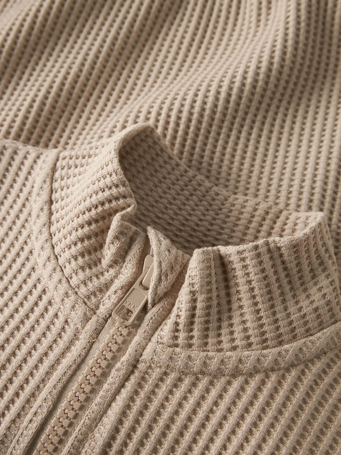 Våfflad Sweatshirt