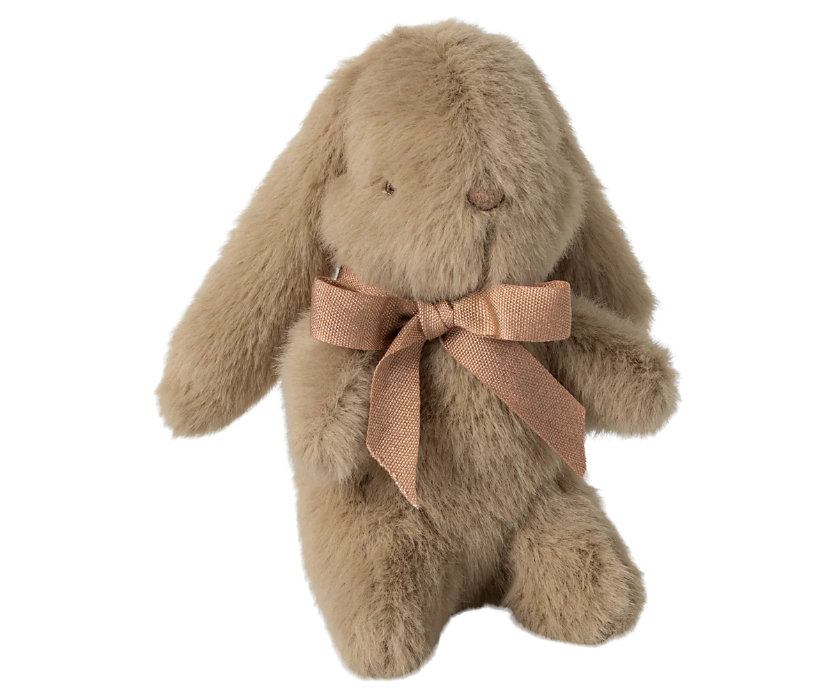Bunny plush mini, Dusty brown