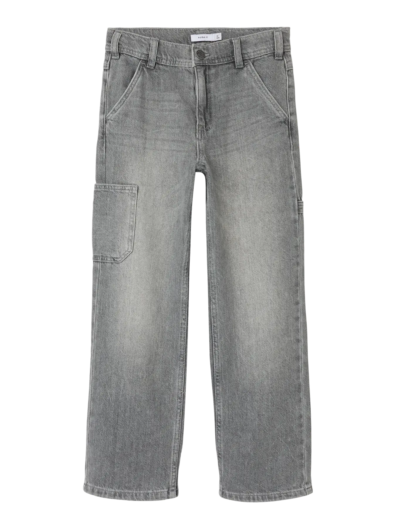 Jeans Ryan straight med benficka