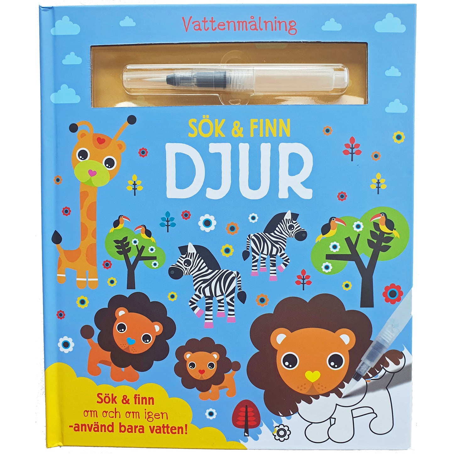 Vattenmålning Djur