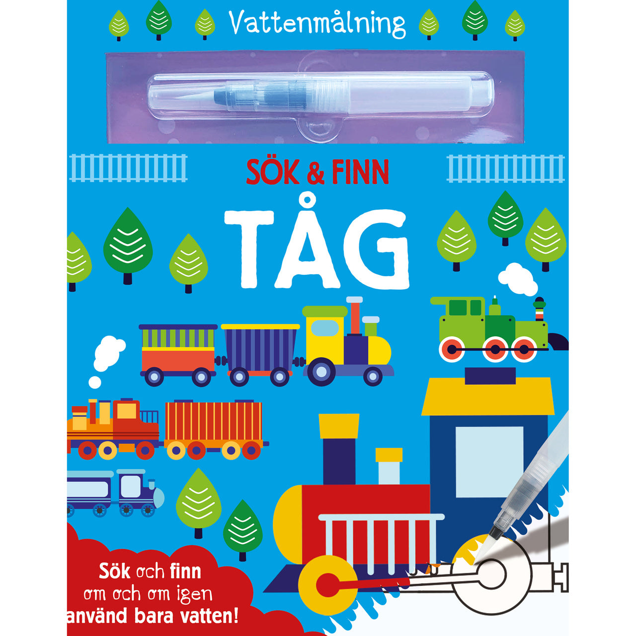 Vattenmålning Tåg