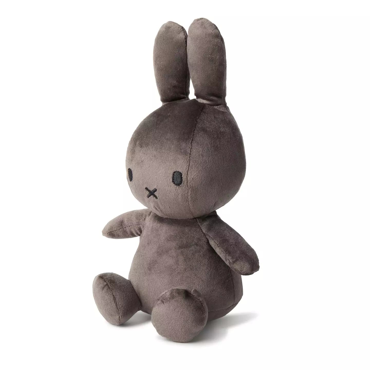 Miffy Velvetine - 23 cm, Dark Grey