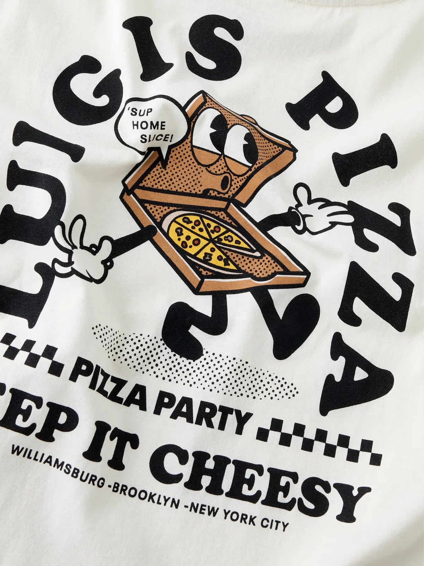 T-shirt Luigis pizza