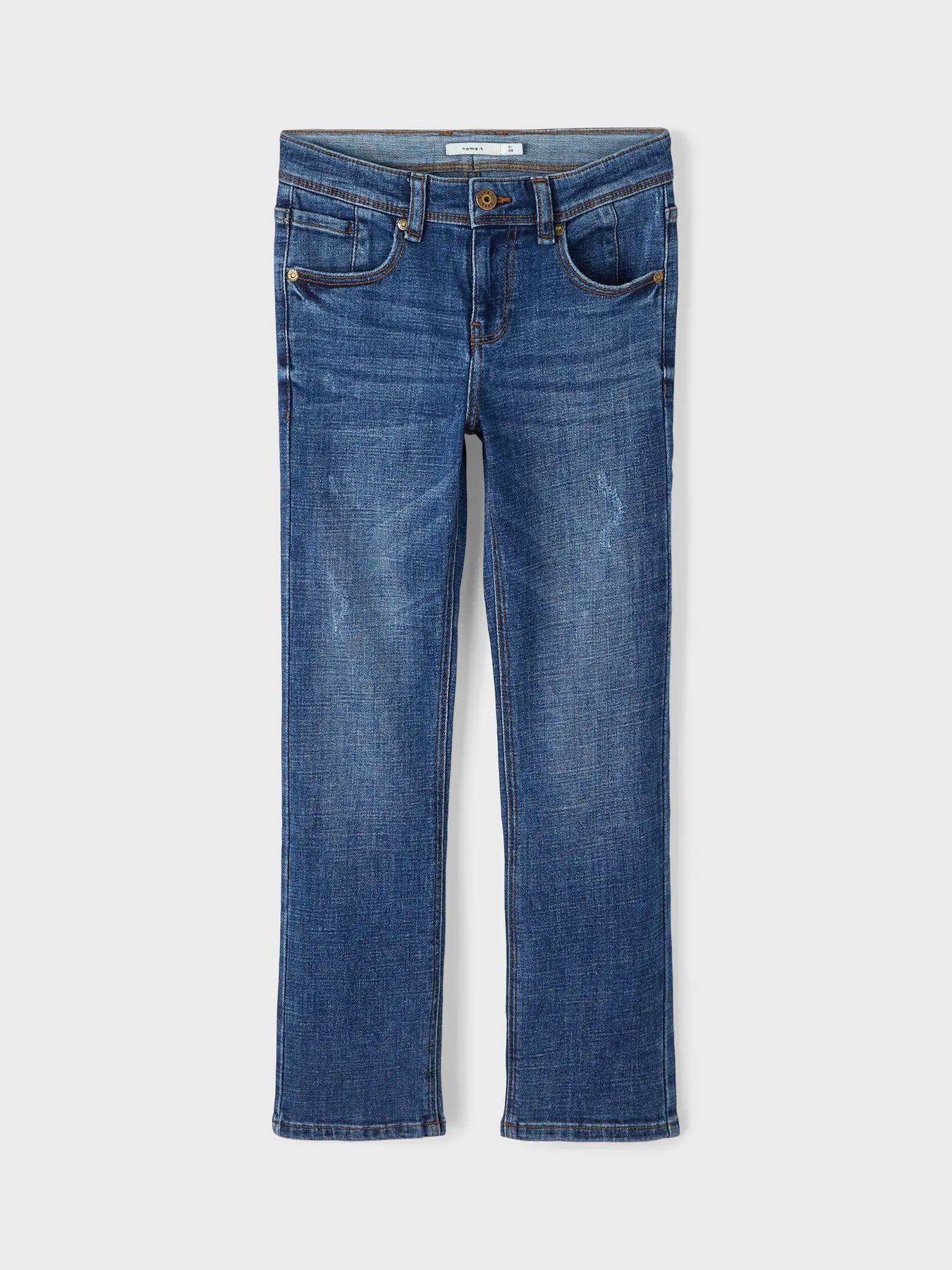 Jeans Ryan raka ben, mörkblå