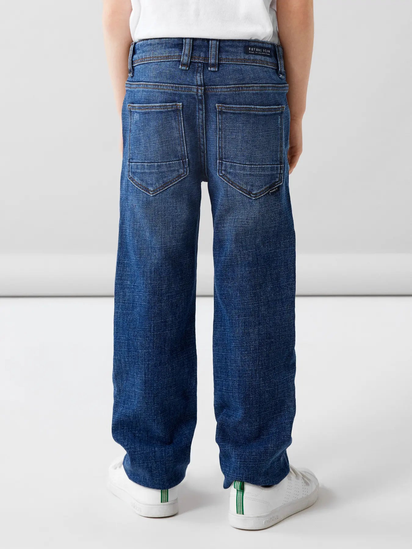 Jeans Ryan raka ben, mörkblå