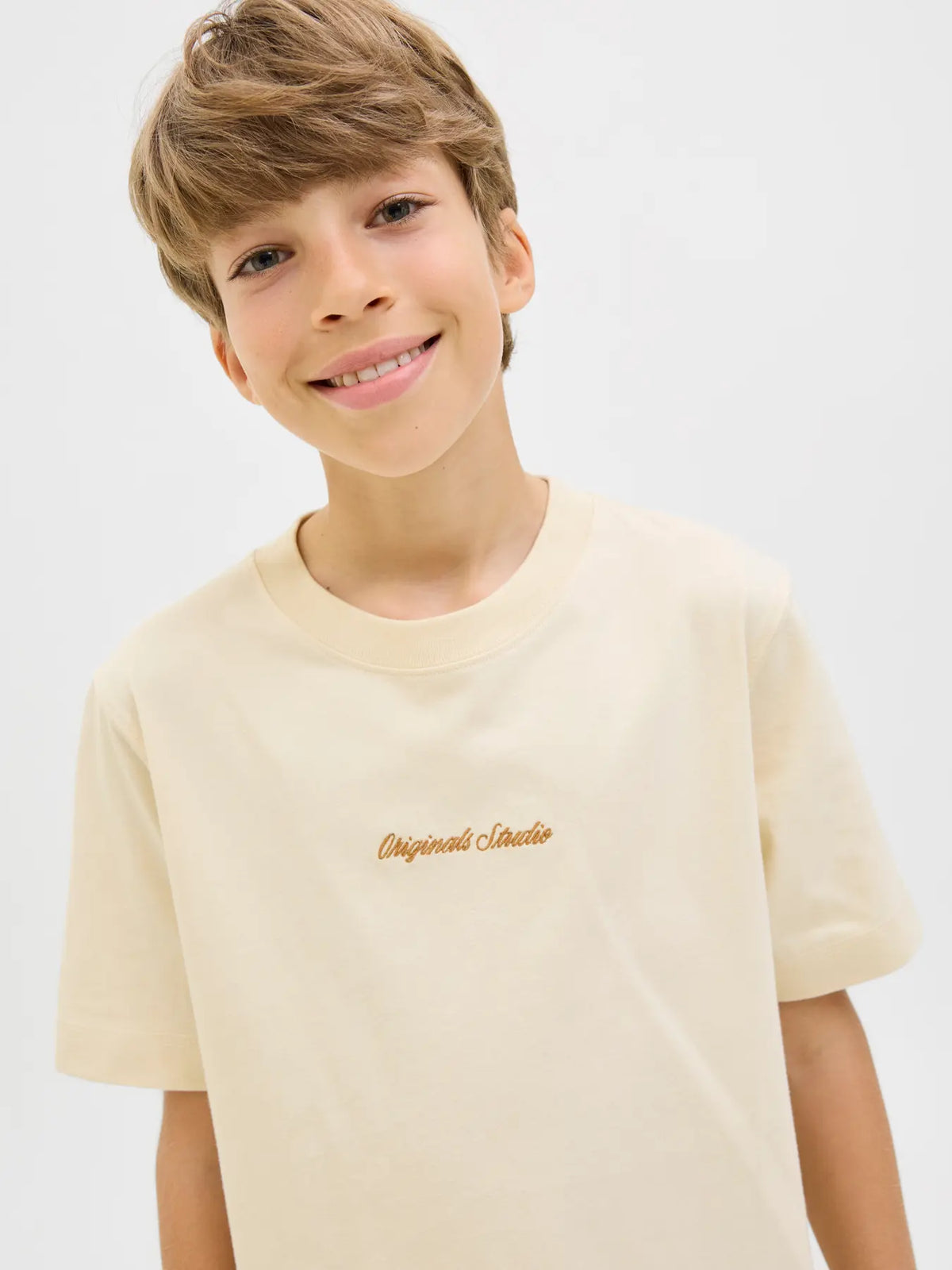 T-shirt JORNORREBRO, antique white