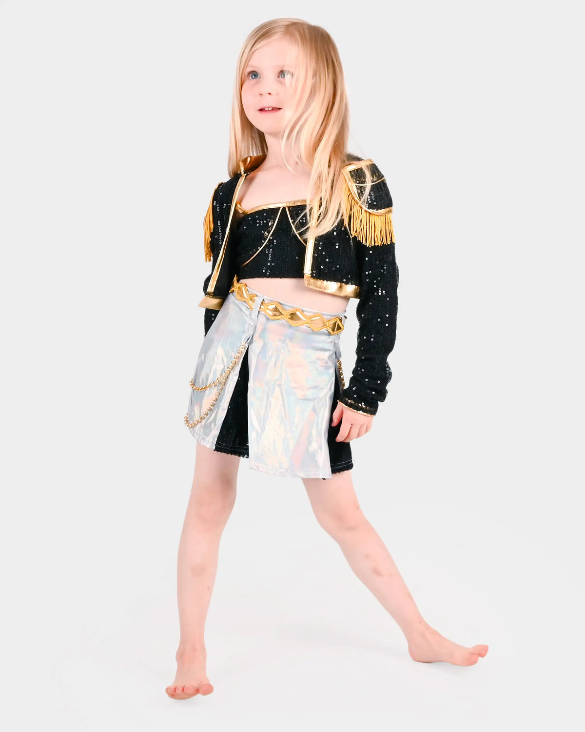 K-POP Skirt Black set