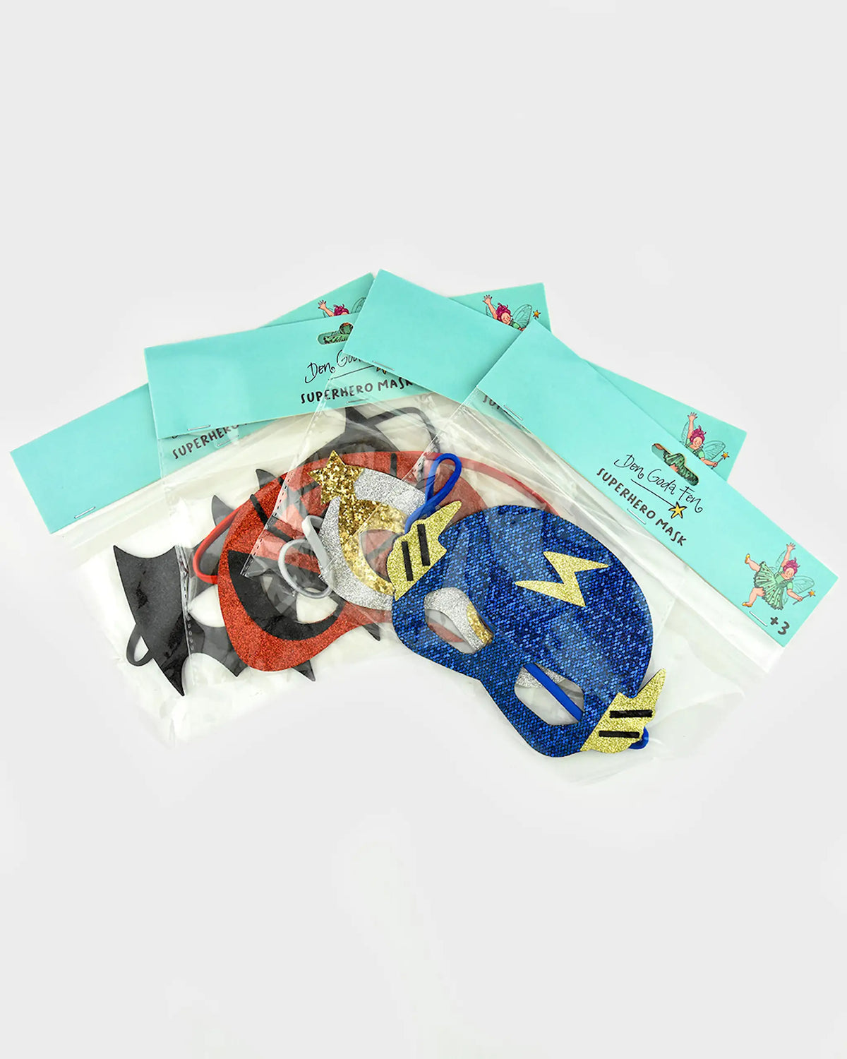 Ansiktsmask superhjälte