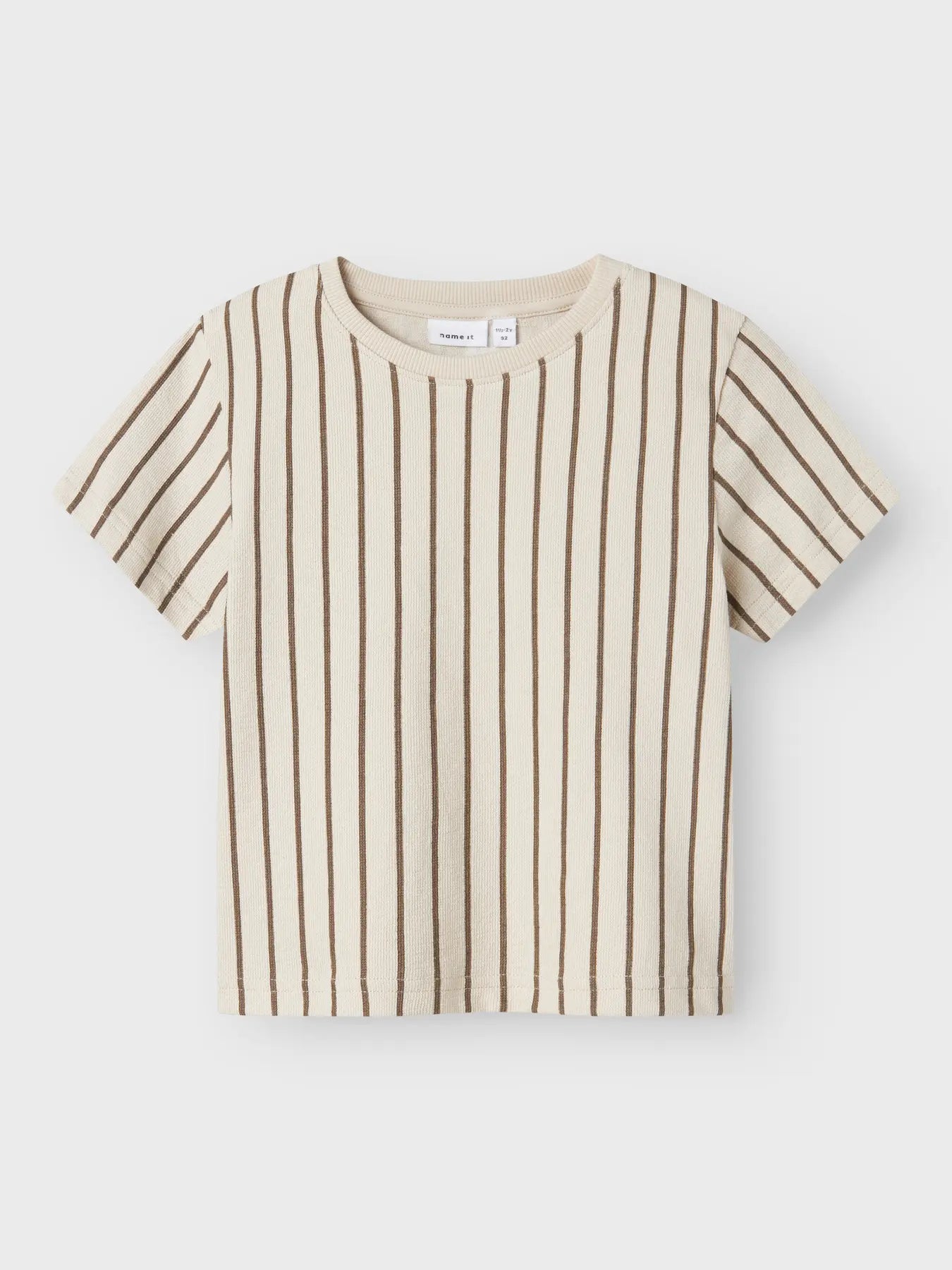 Långrandig T-shirt