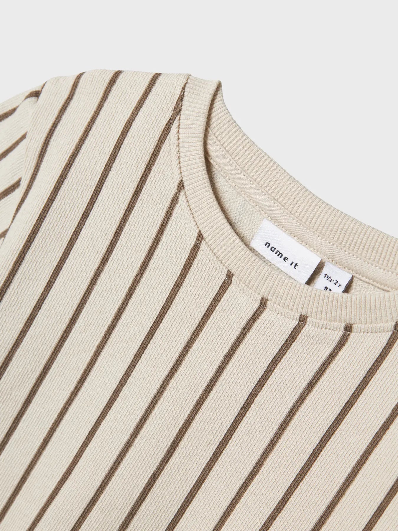 Långrandig T-shirt