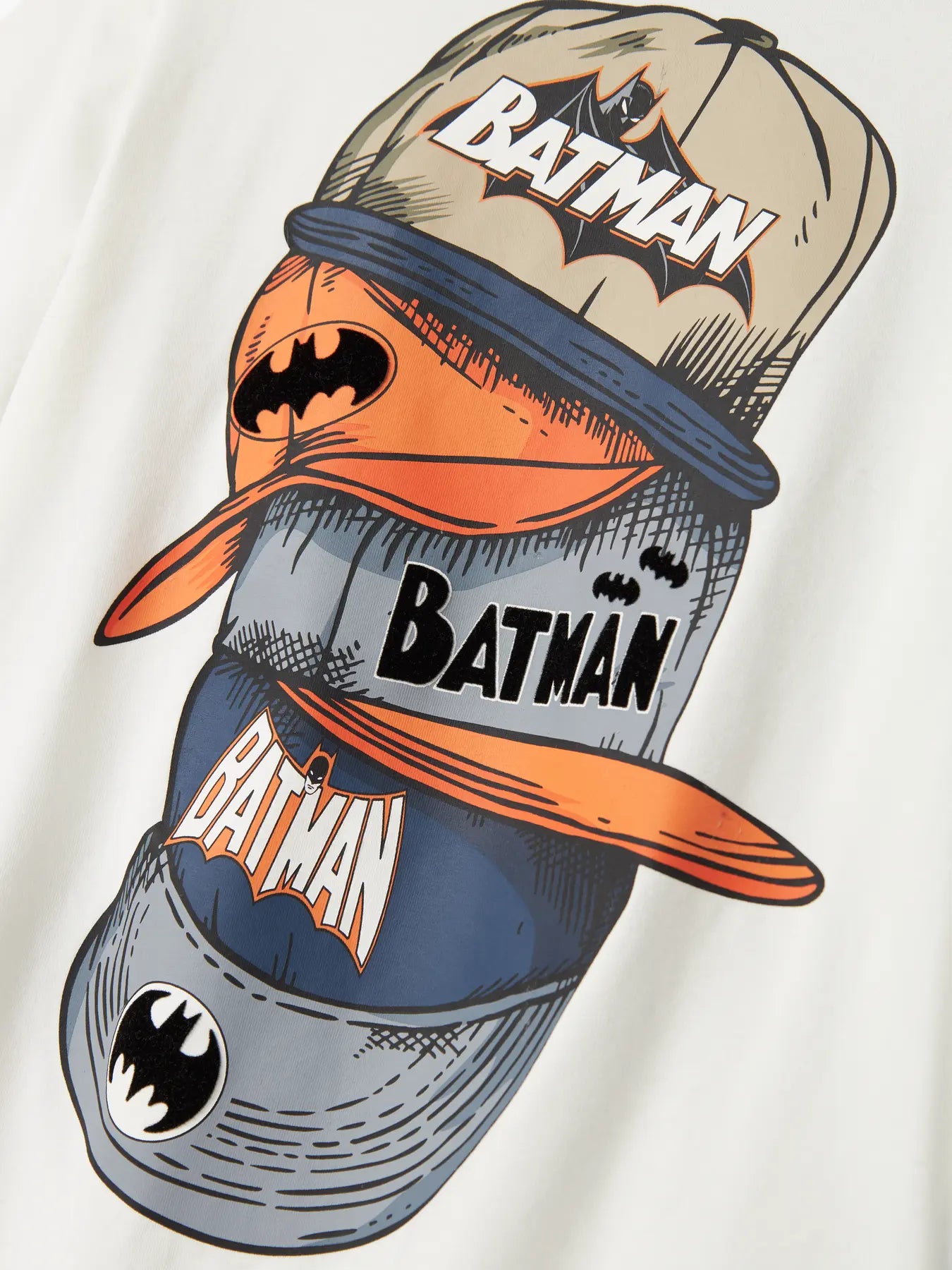 T-shirt Batman, vit